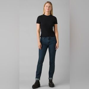 PrAna Grey Denim Kayla Jeans